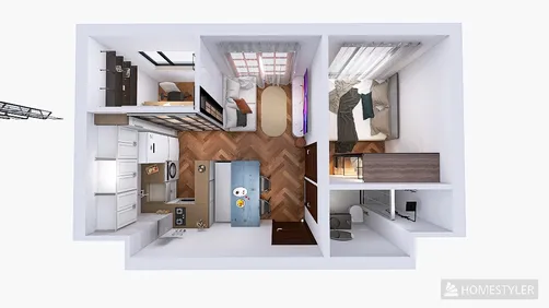 Apê 920 - 36m² 387sq²