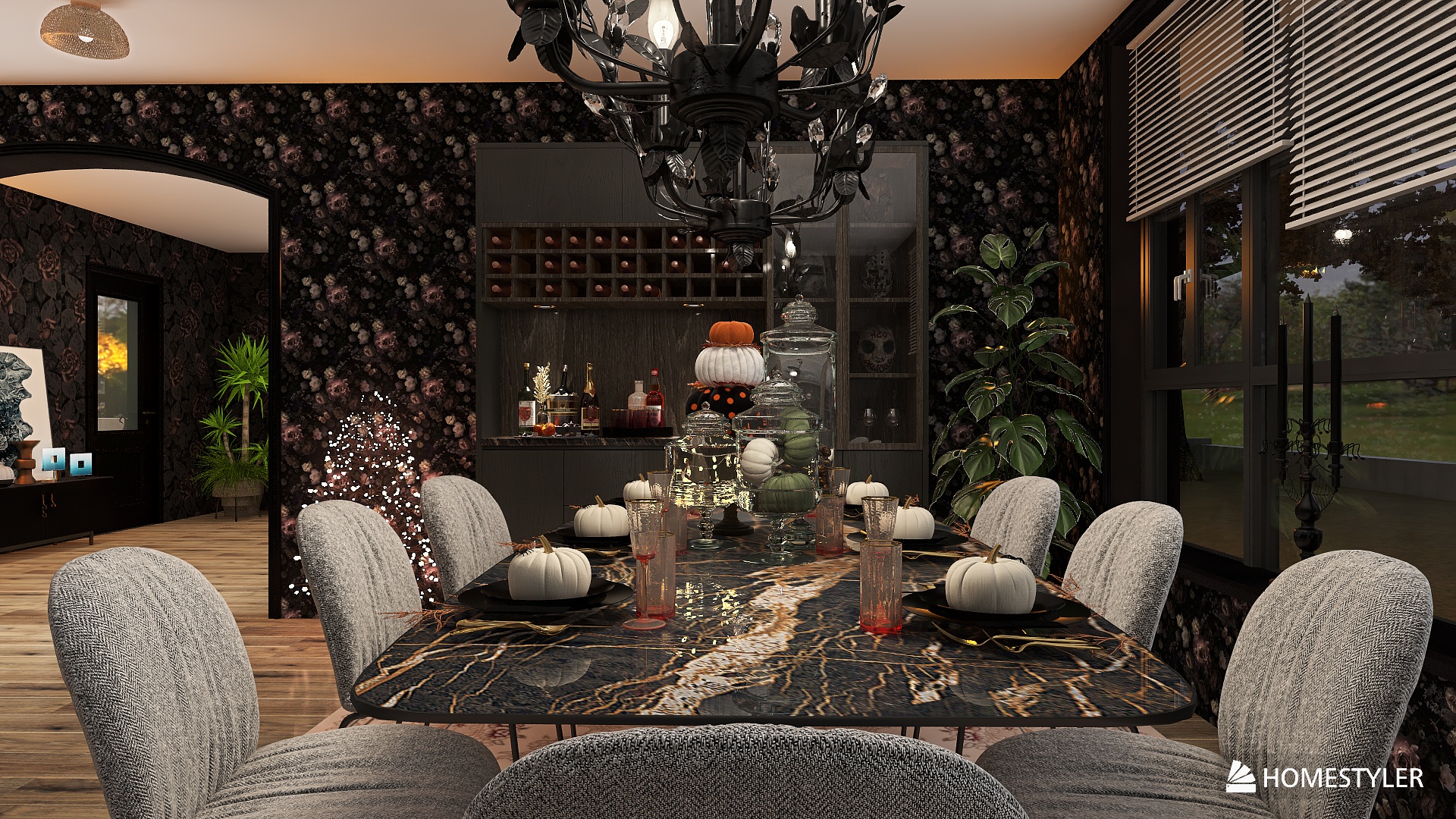 Halloween decoration overload