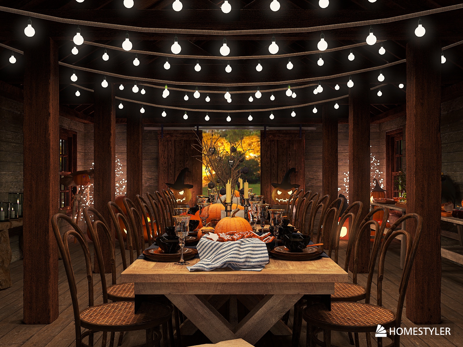 Halloween Barn Party