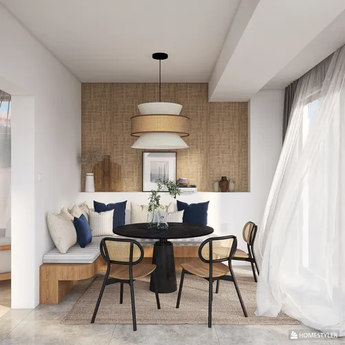 Coastal breakfast area