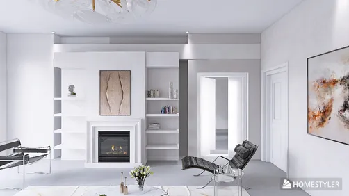 Room 1- Classic Black and White