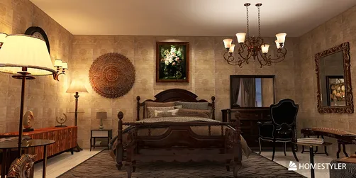 Vintage Bedroom Idea 💡