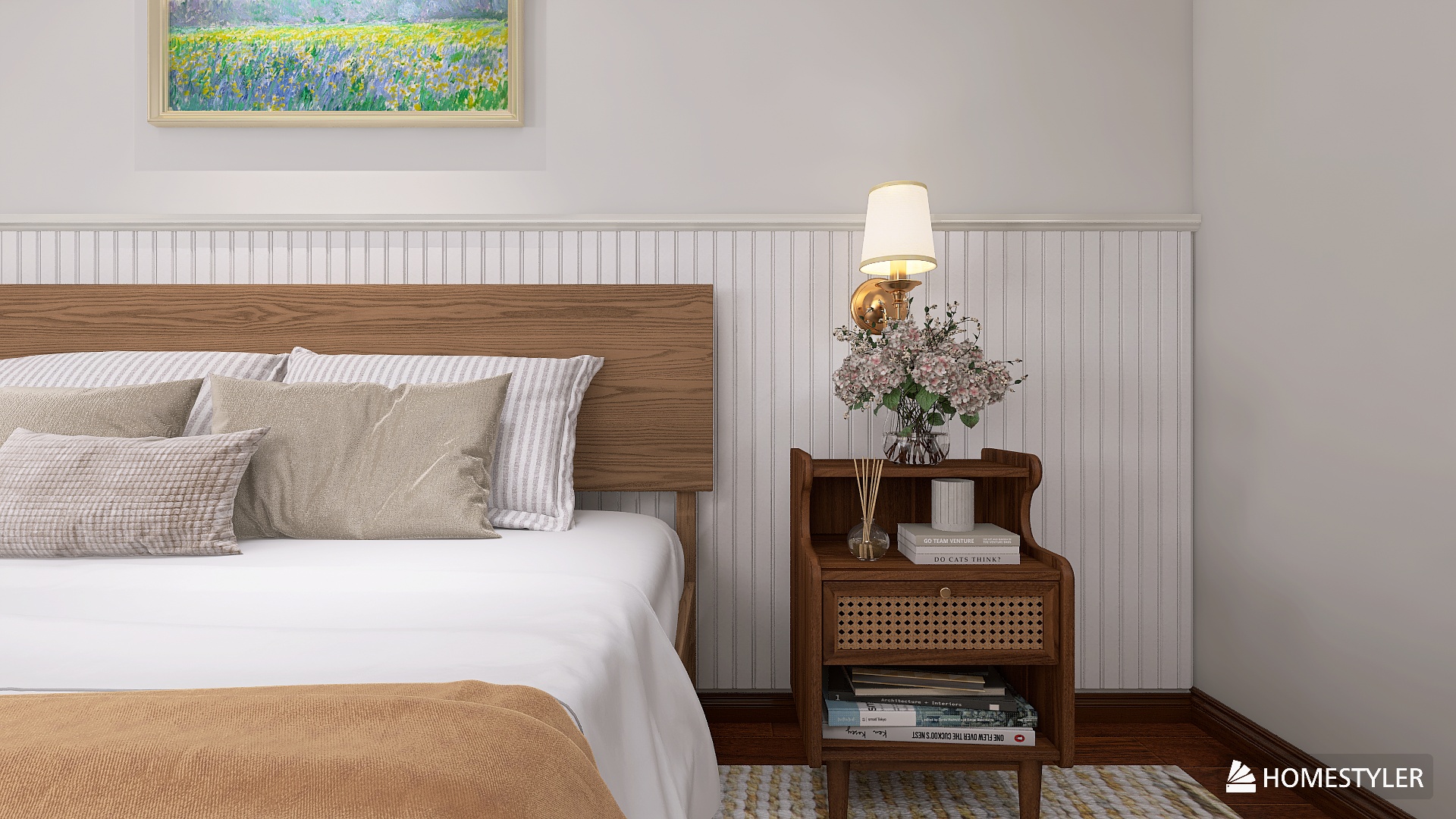 modern vintage farmhouse bedroom | Vintage Bedroom