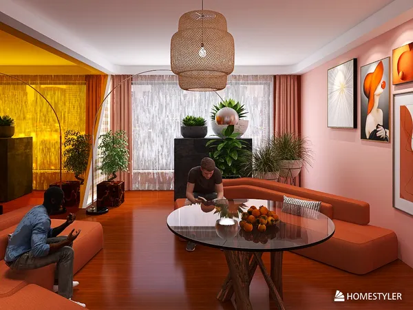 Professional interior design created with Homestyler 3D design software