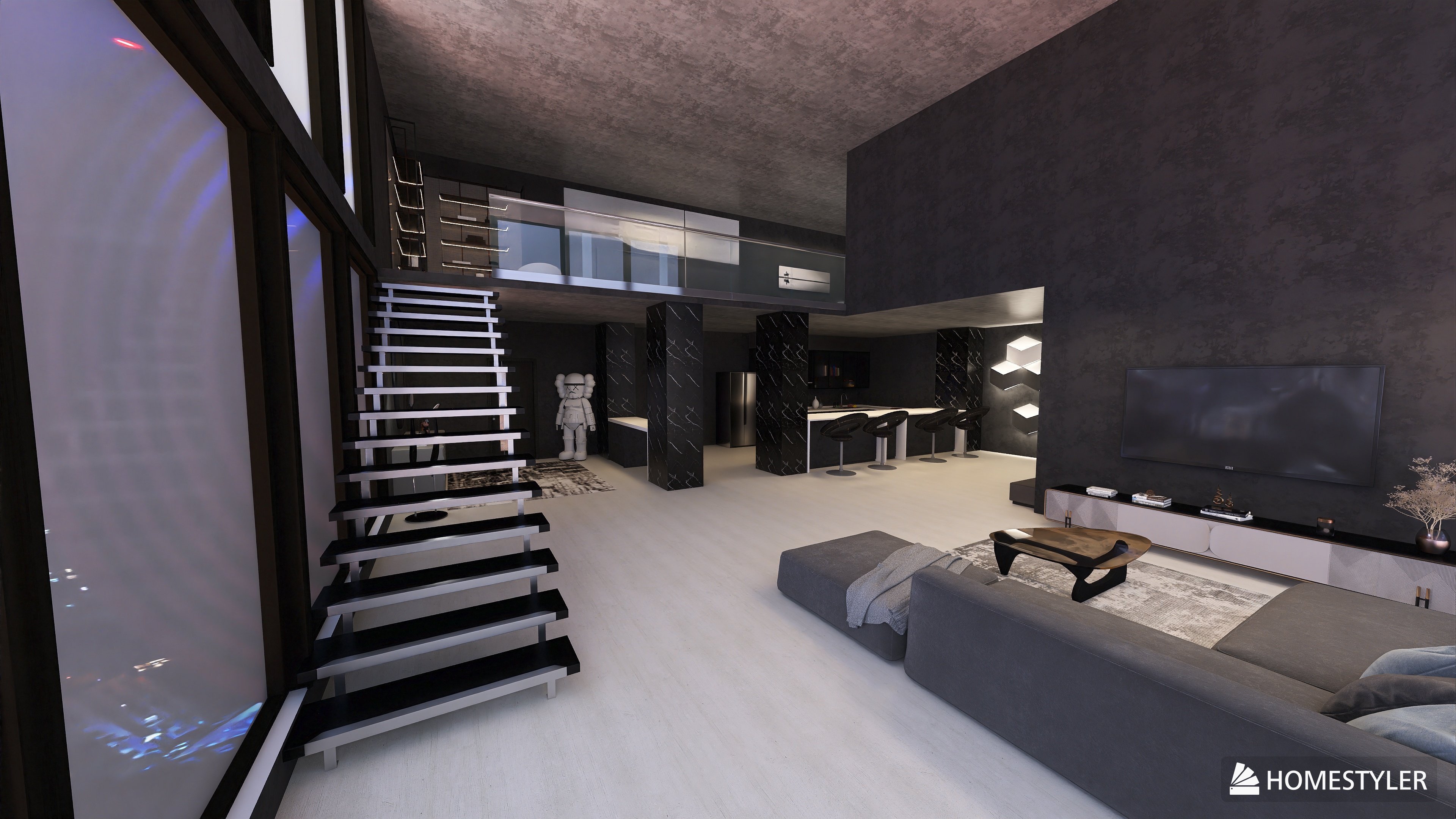 Modern Style Loft (Self-Made)