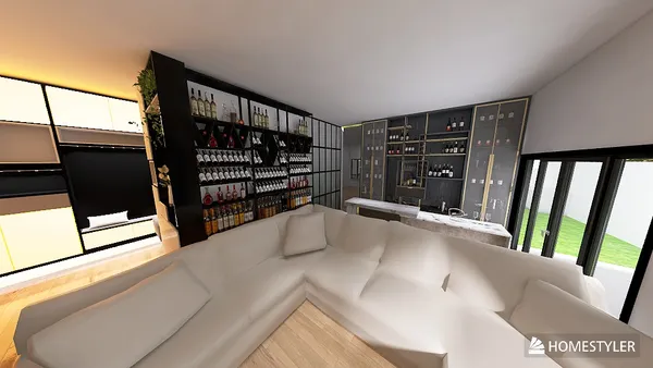 Professional interior design created with Homestyler 3D design software