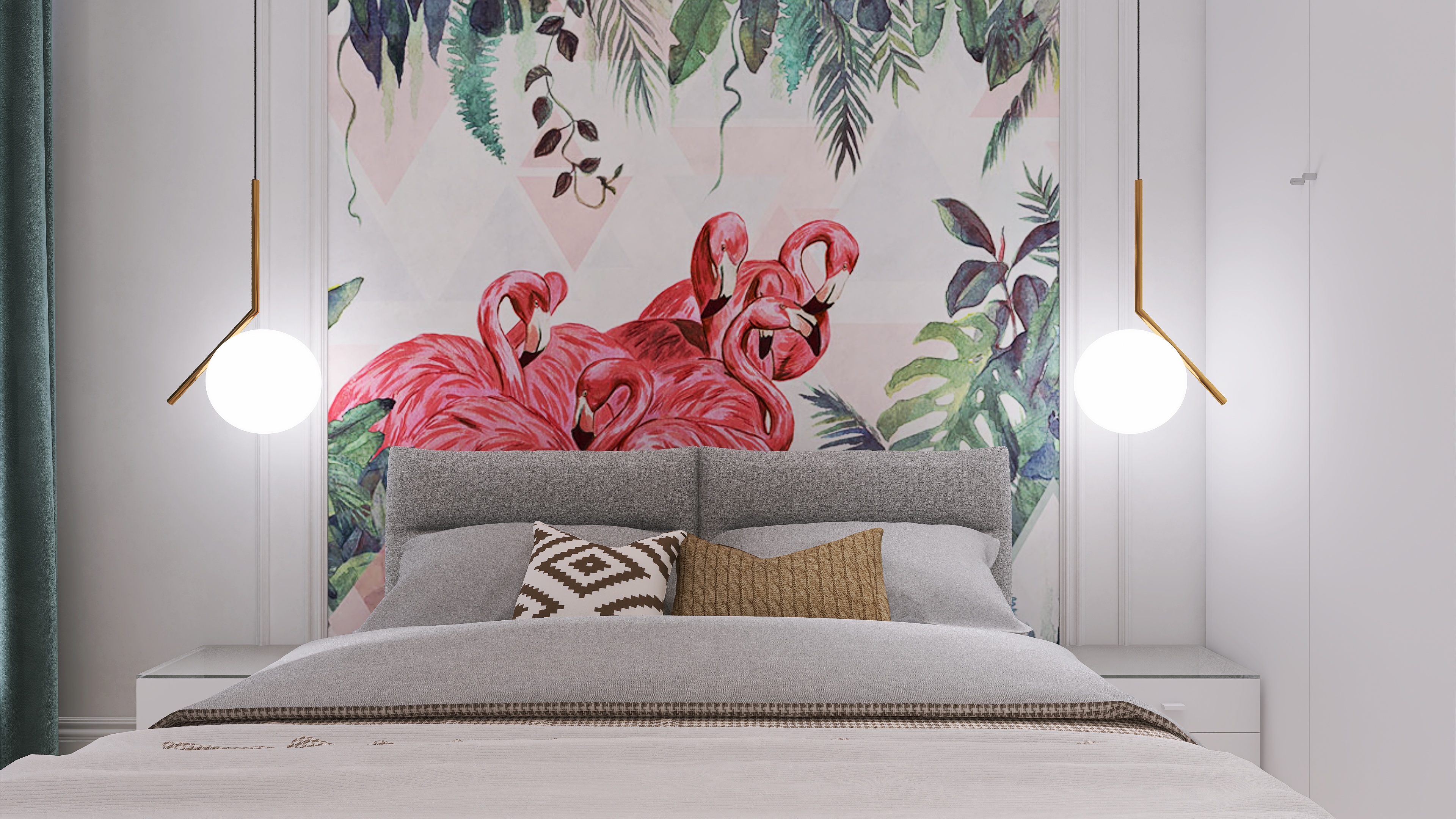 Apartment ＂Garden kvartal＂ (Айнура)