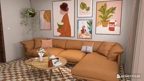 Mid Century Modern Living and Dining
