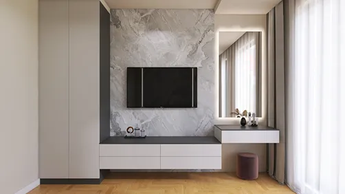 Bedroom in the house Doni