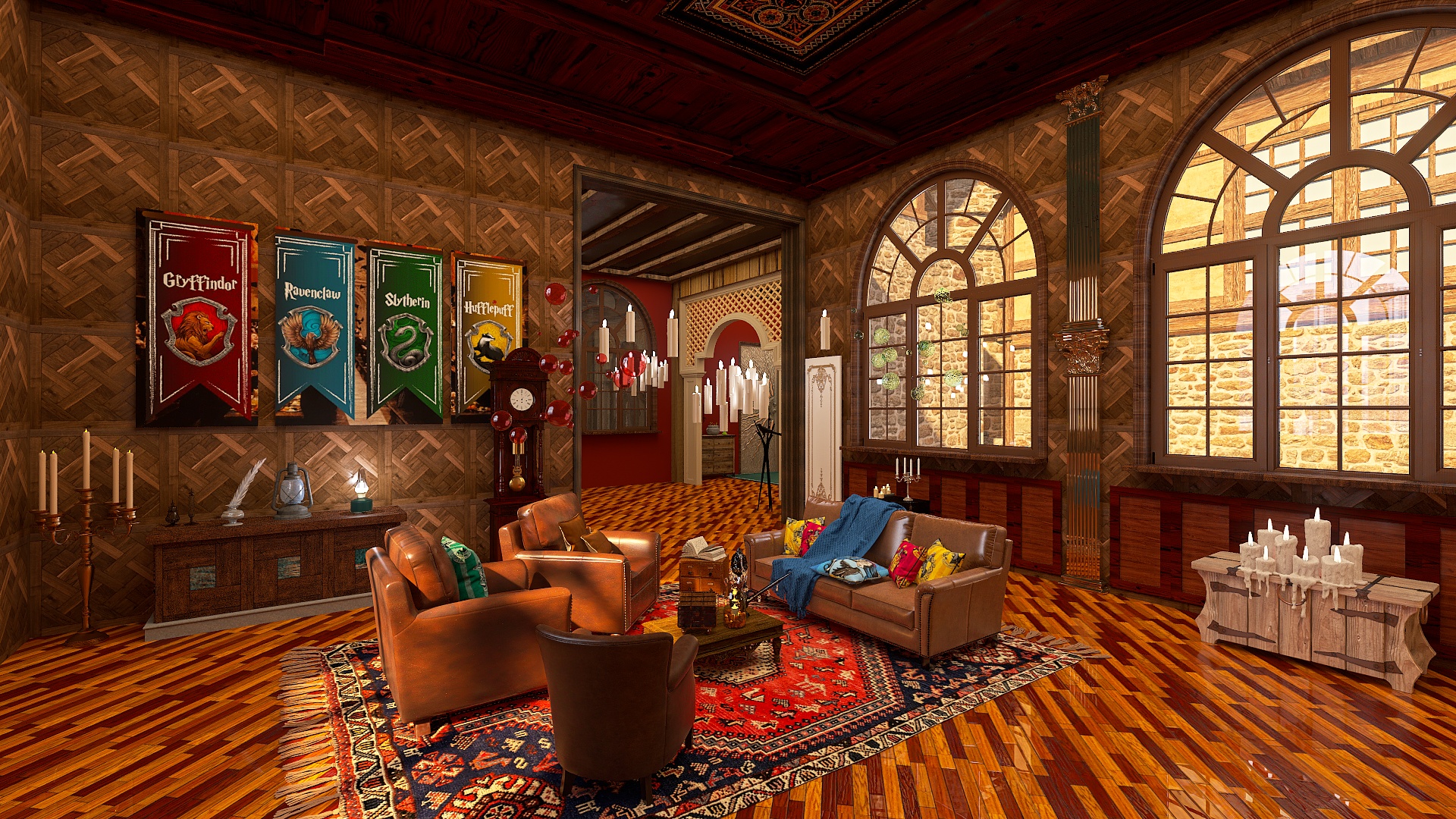 Harry Potter&#39;s colors and style