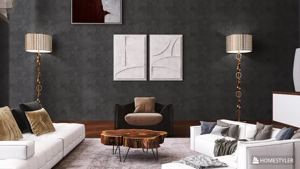 Professional interior design created with Homestyler 3D design software