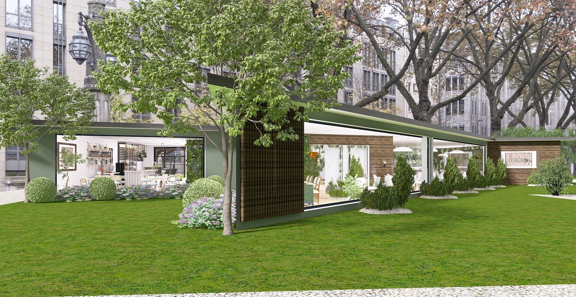 The Evergreen Bar and Restaurant