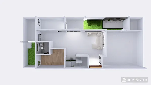 Professional interior design created with Homestyler 3D design software