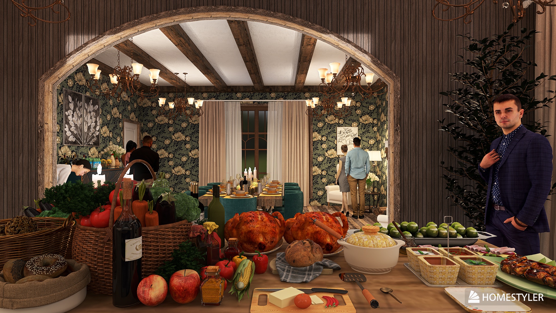 Thanksgiving with friends