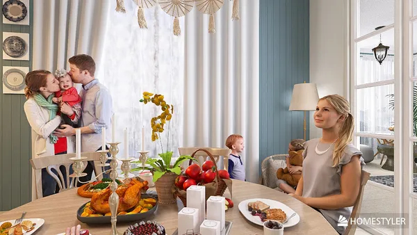 Professional interior design created with Homestyler 3D design software