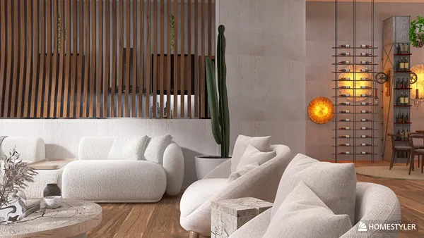 Professional interior design created with Homestyler 3D design software