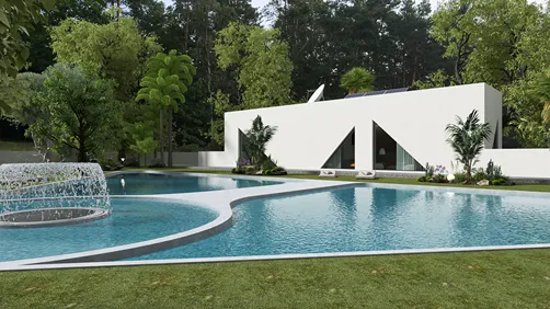 Casa aislada vacacional