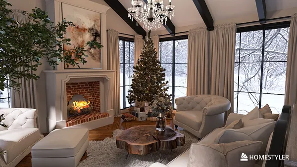 Professional interior design created with Homestyler 3D design software