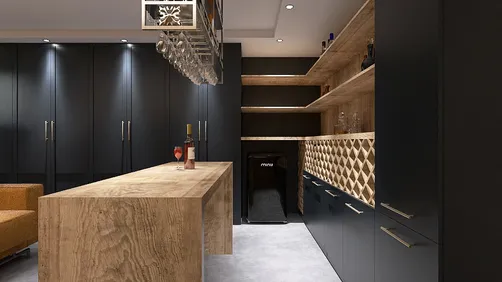 Multifunctional stylish cellar