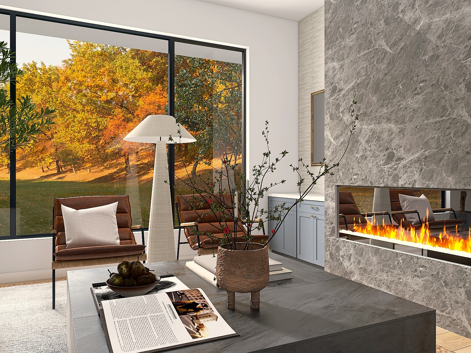 LCI- Living Room Renderings