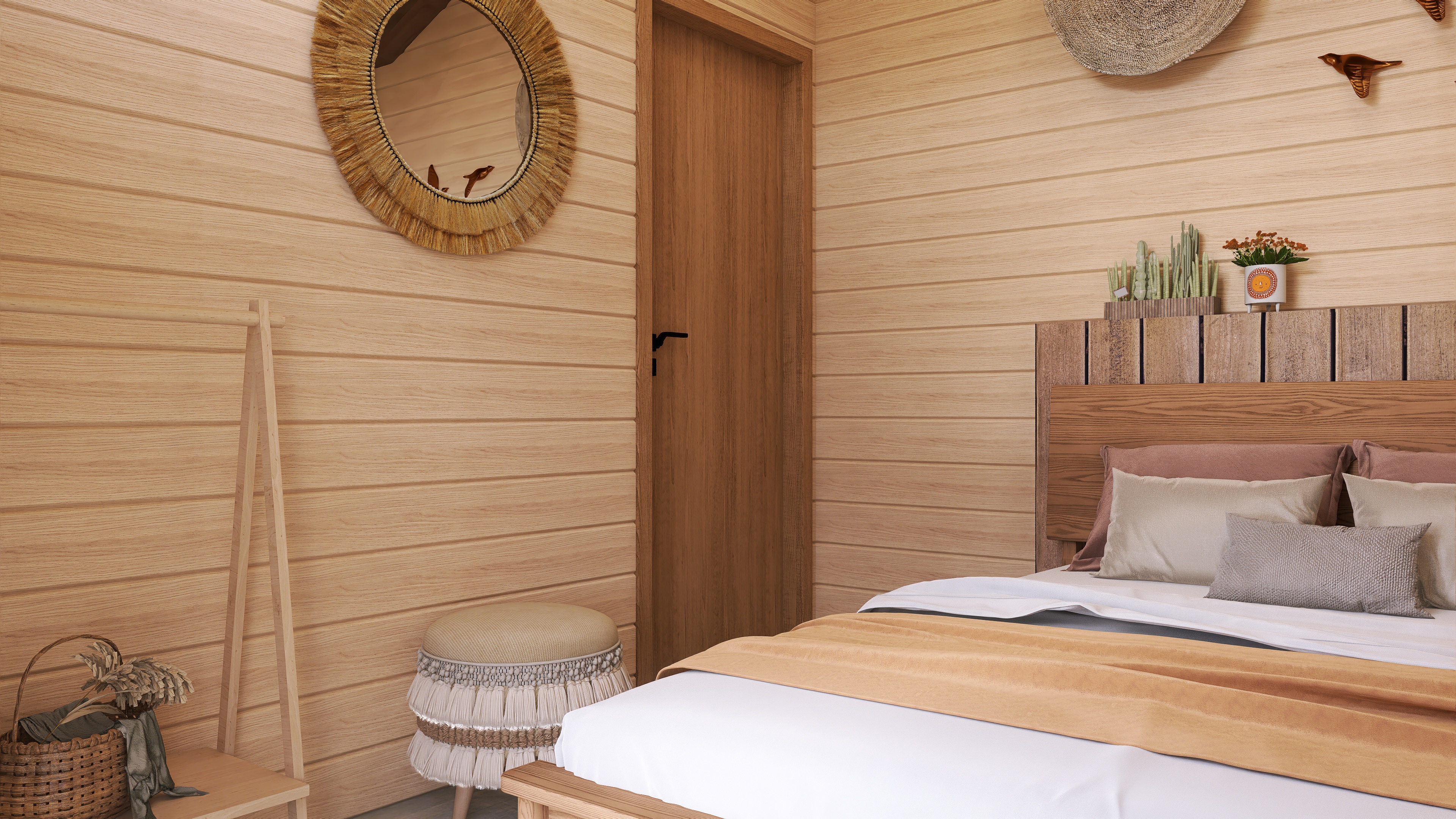 House in the village. Сhallenge