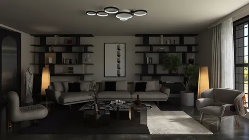 Professional interior design created with Homestyler 3D design software