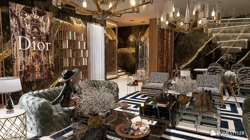 Professional interior design created with Homestyler 3D design software