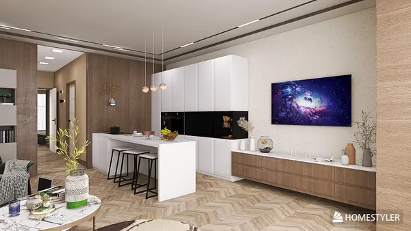 Professional interior design created with Homestyler 3D design software