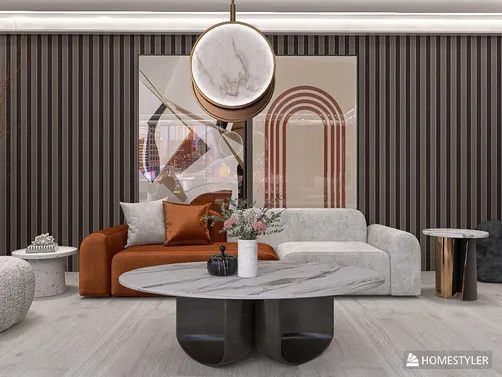 A cozy space with a luxury vibe