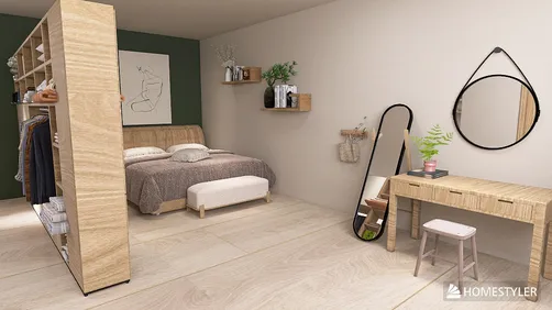 A Split Bedroom