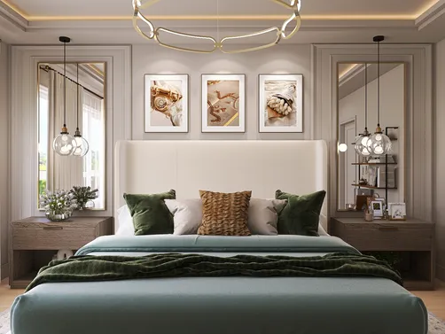 Nuetral Bedroom Concept