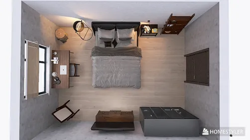 Мой самый первый проект спальни!