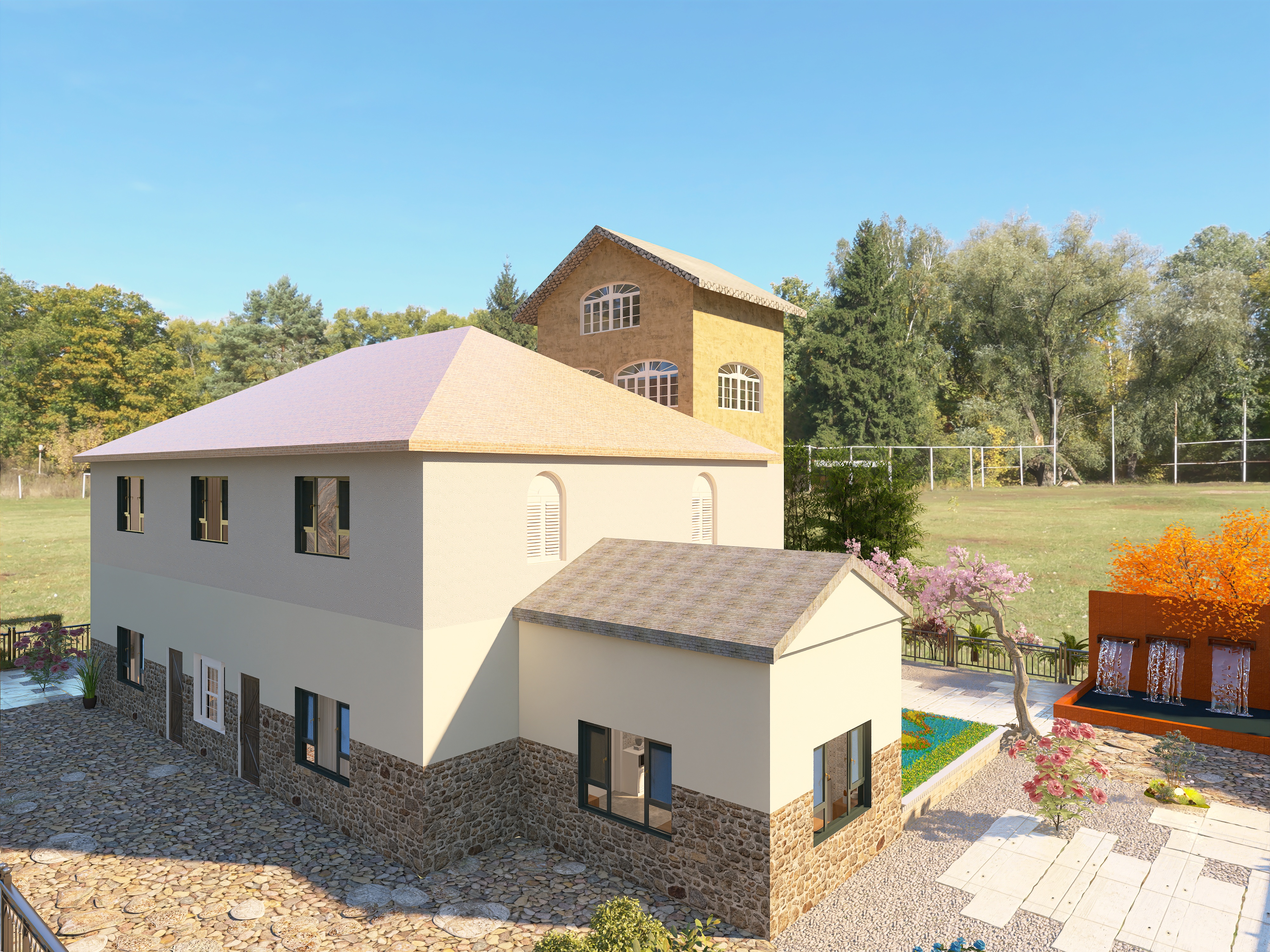 Tre tetti - three roofs