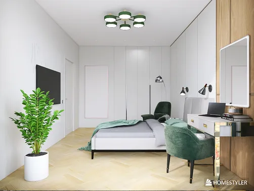 Визуализация спальни - первый опыт