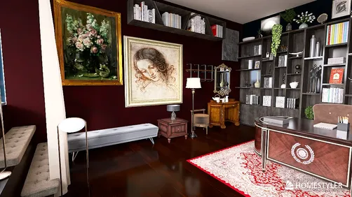 Dark Academia Reading Nook