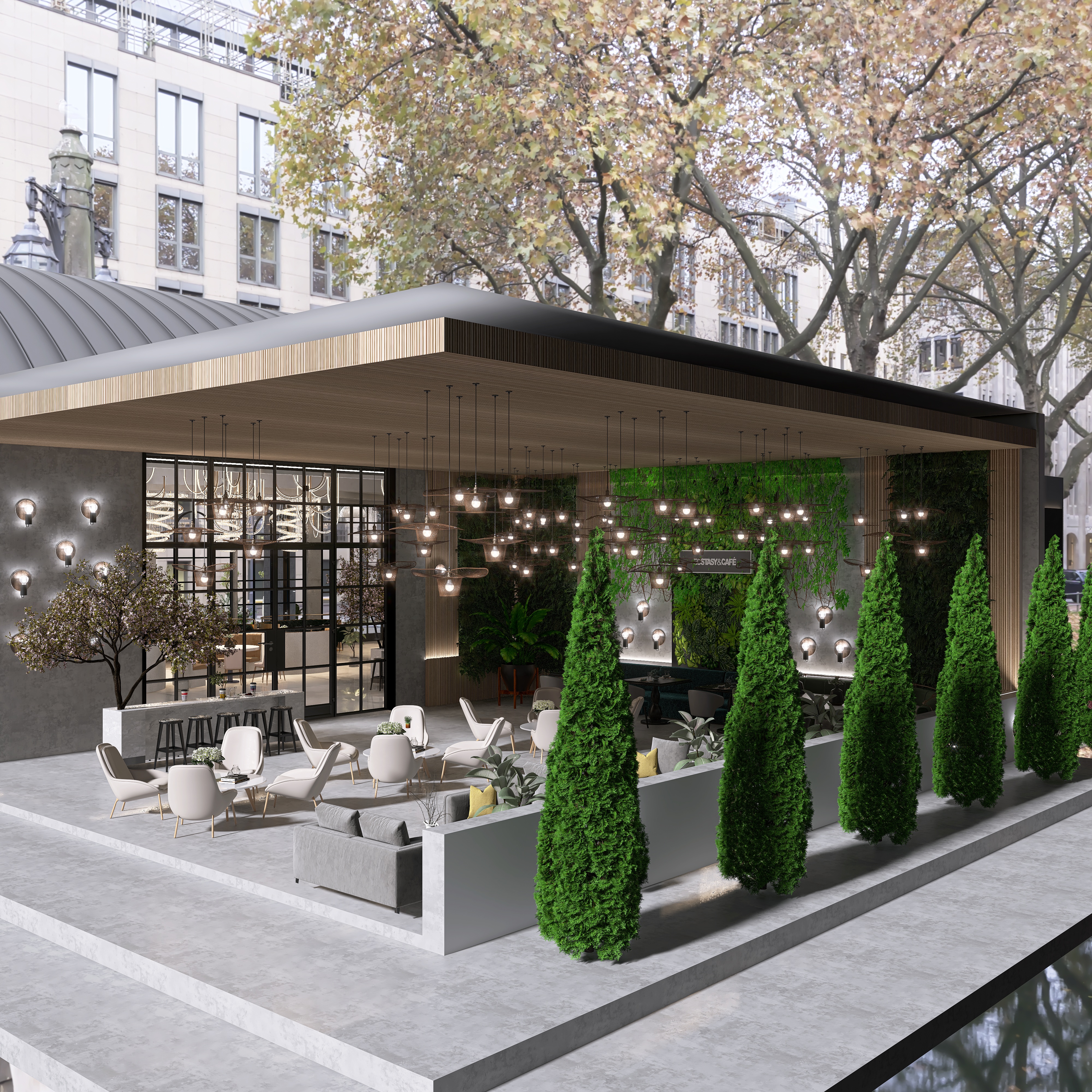 Restaurant Outdoor Patio