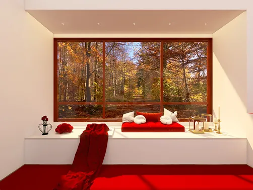 Red Elegance - Open Space
