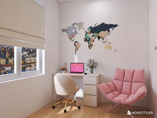 Гардеробная и рабочее место