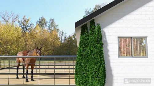 Three-Stall Barn