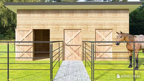 4 Stall Co-Op Stable