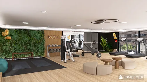 Gimnasio de Hotel