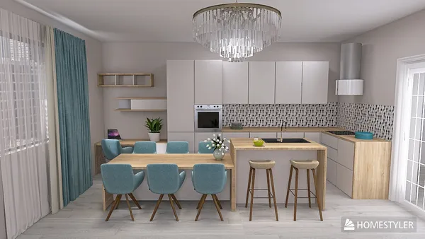 Professional interior design created with Homestyler 3D design software