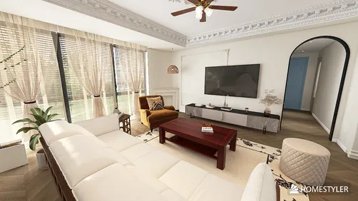 French-style Home -Remodeled