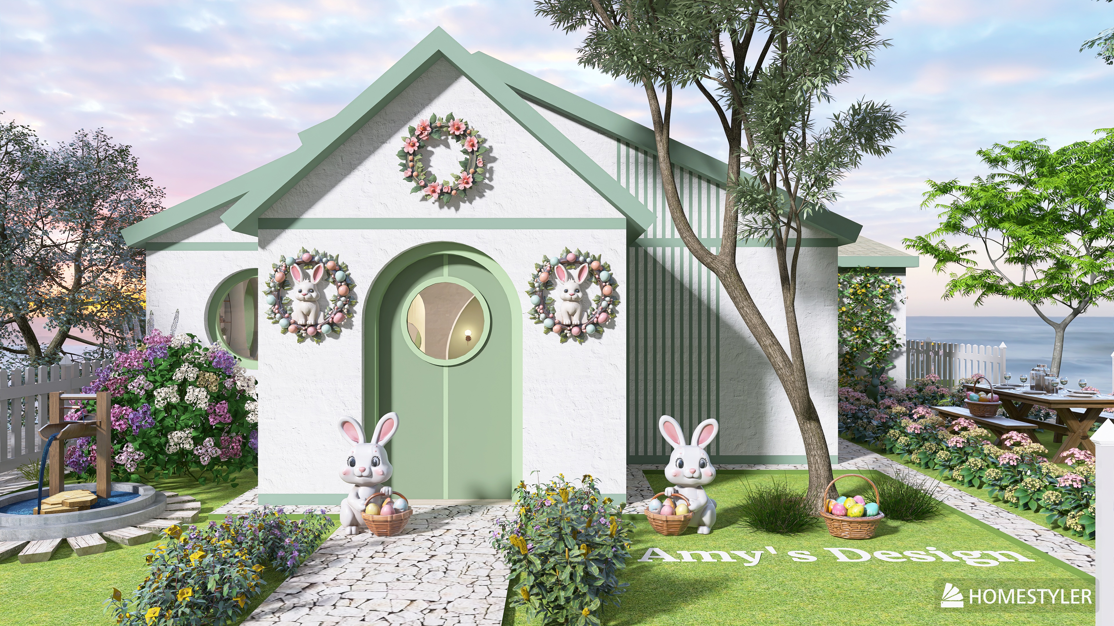 Easter in Seaside Cottage