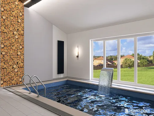 Дизайн  сауны и бассена