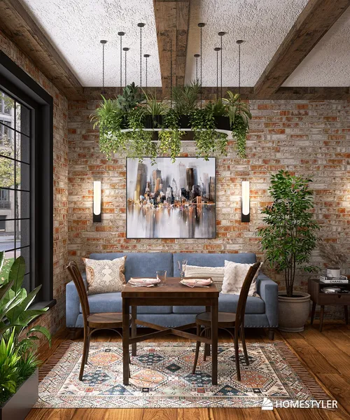 Professional interior design created with Homestyler 3D design software