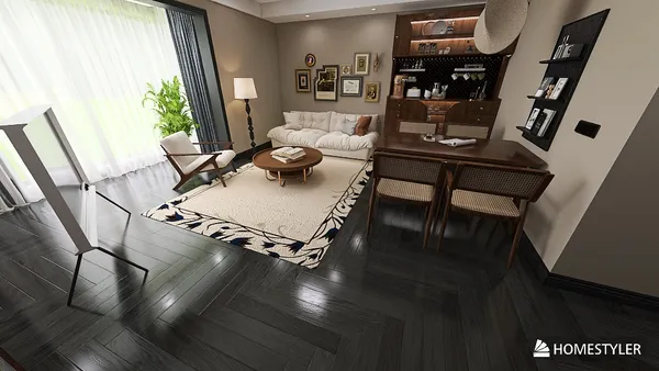 Professional interior design created with Homestyler 3D design software