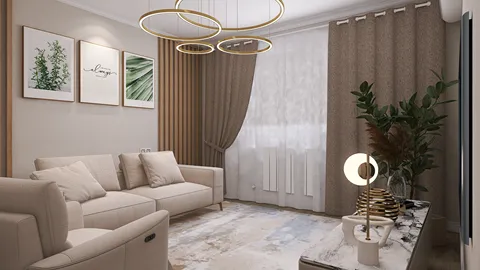 Professional interior design created with Homestyler 3D design software