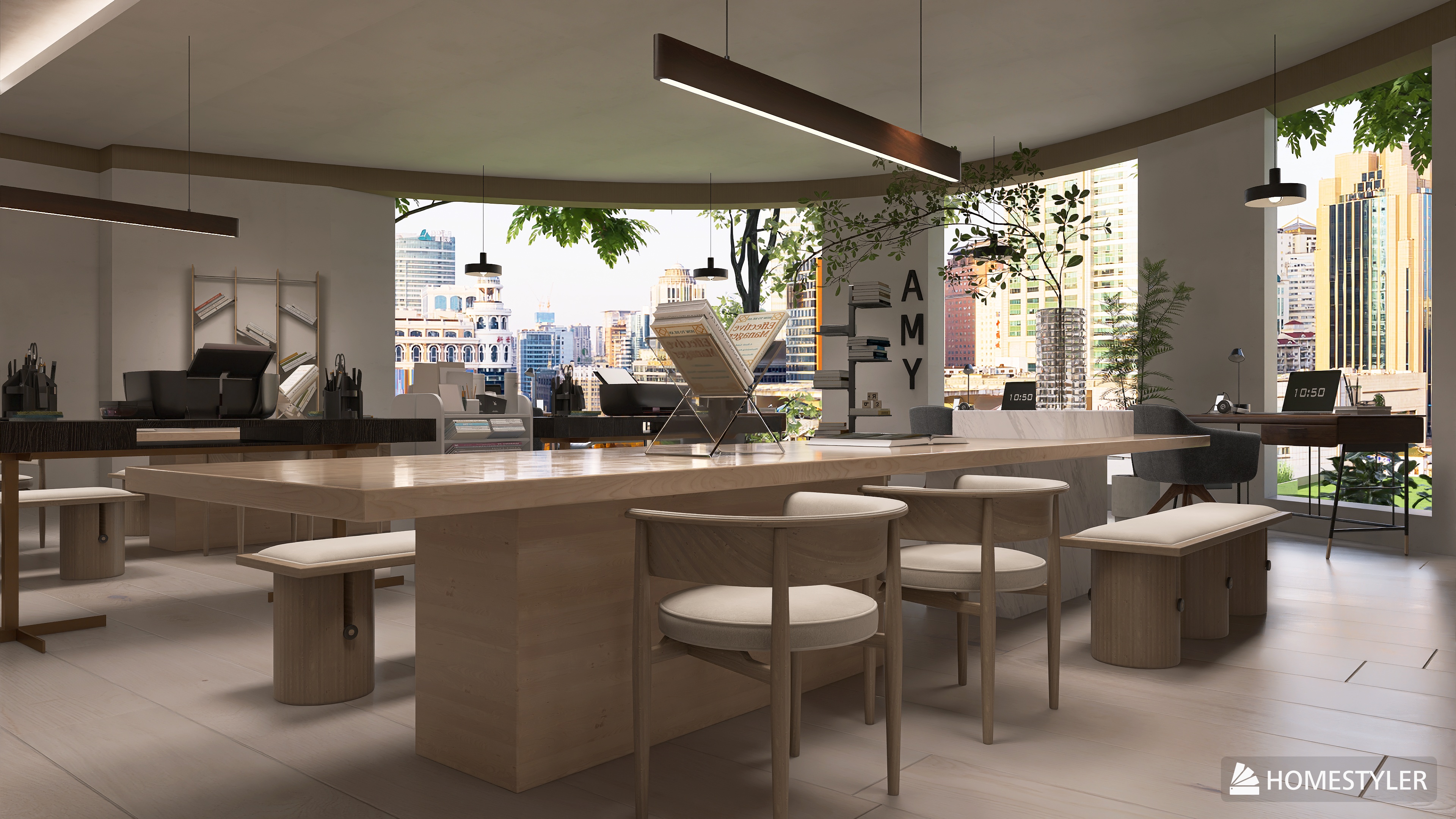 Project: S-shaped Office (Co-working Space)