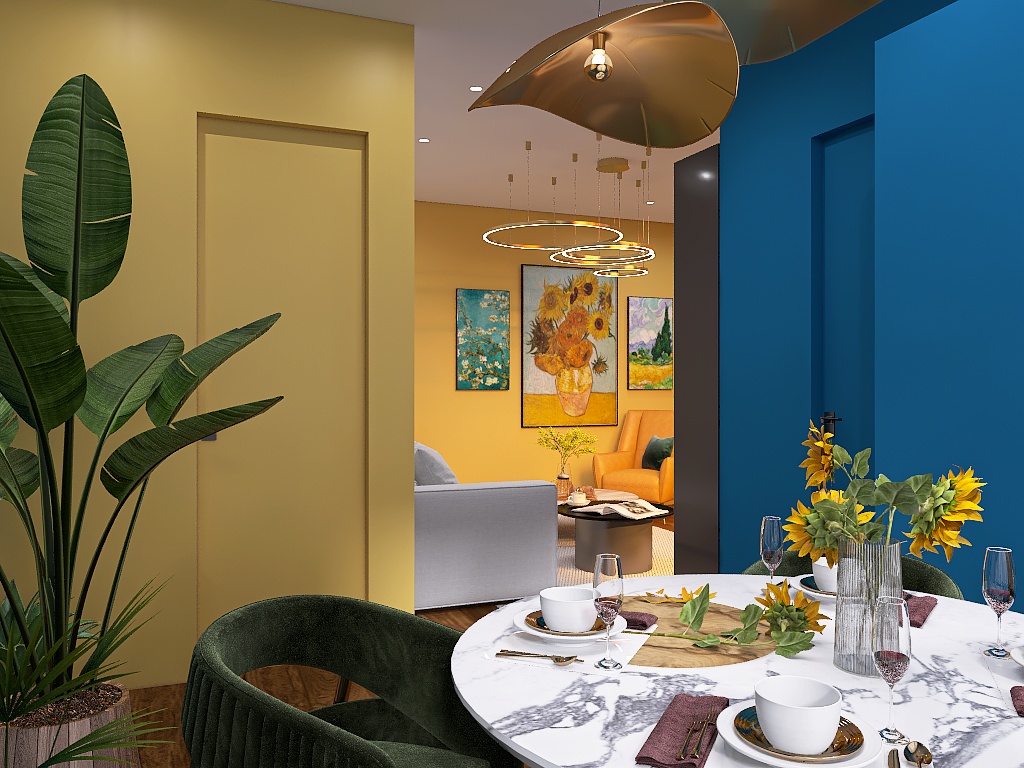 sunflowers and summer sky